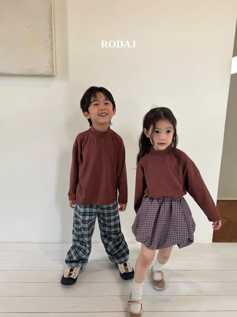 Roda J - Korean Children Fashion - #childofig - Core Mock Neck Tee - 3
