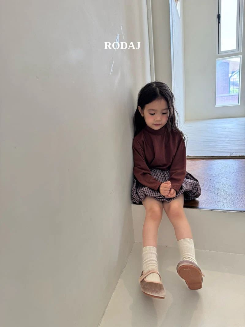 Roda J - Korean Children Fashion - #childofig - Core Mock Neck Tee - 4