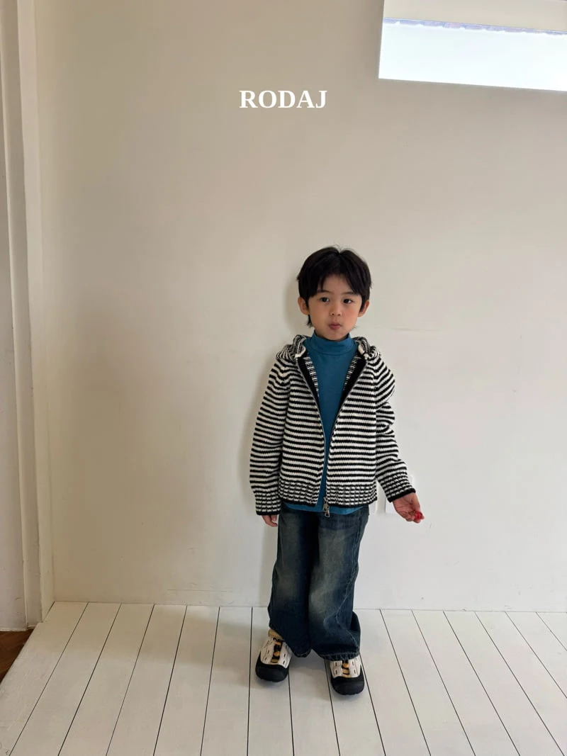 Roda J - Korean Children Fashion - #childrensboutique - Rhythm Hooded Knit - 12