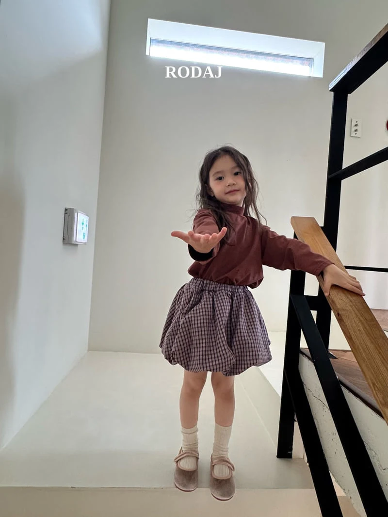 Roda J - Korean Children Fashion - #designkidswear - Core Mock Neck Tee - 5