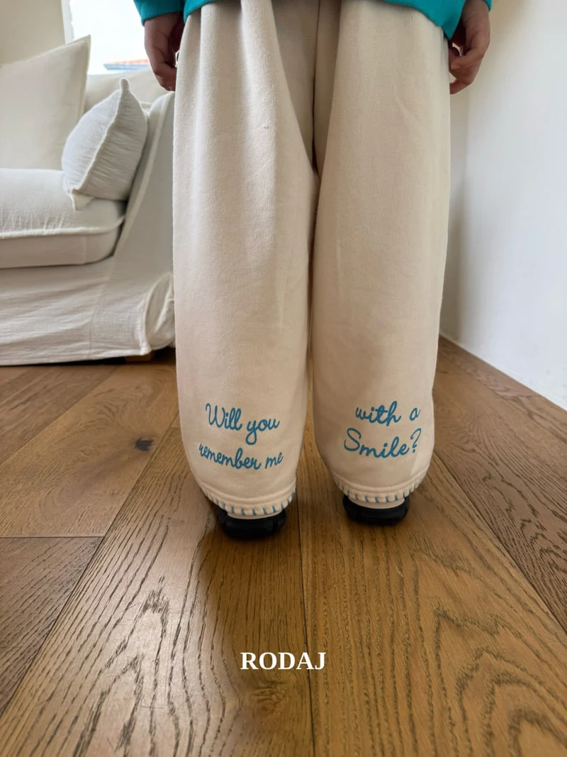 Roda J - Korean Children Fashion - #childrensboutique - Smile Pants - 4