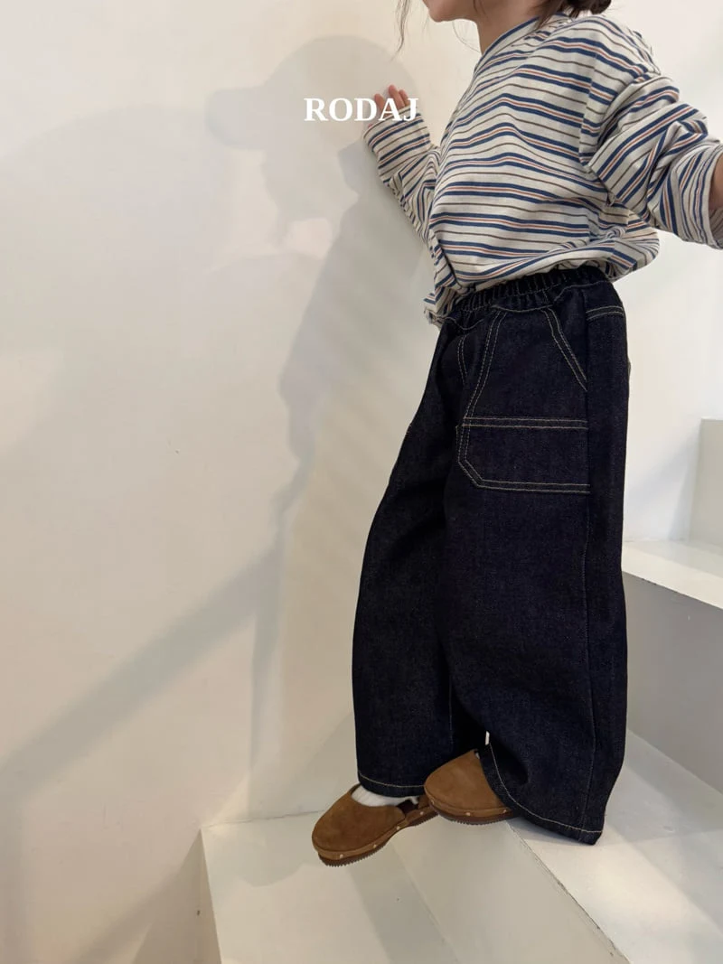 Roda J - Korean Children Fashion - #discoveringself - 375 Denim Pants - 8