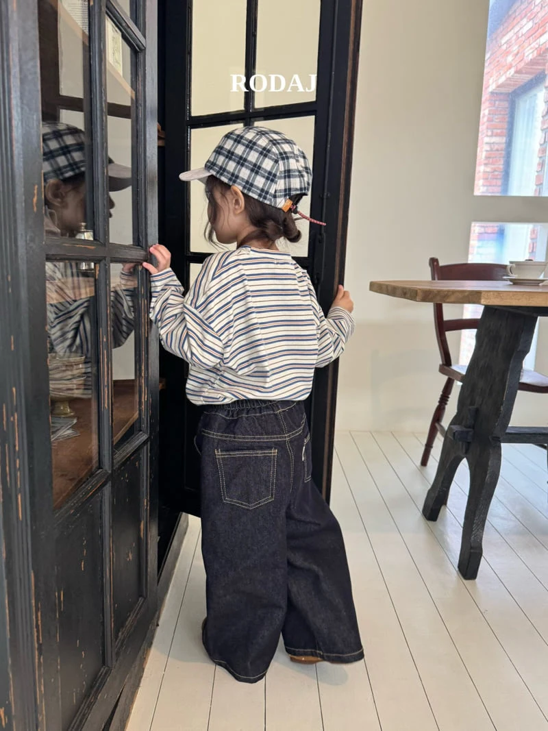 Roda J - Korean Children Fashion - #kidsshorts - 375 Denim Pants - 10