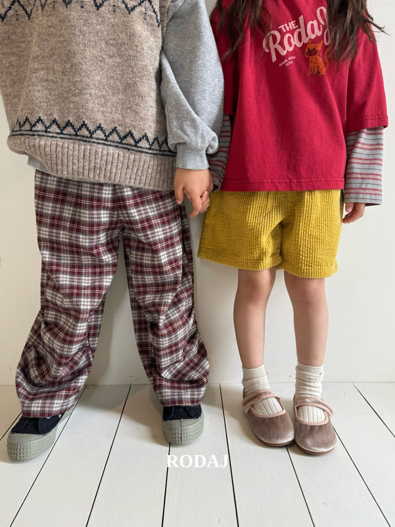 Roda J - Korean Children Fashion - #kidsshorts - Cozy Pants - 9