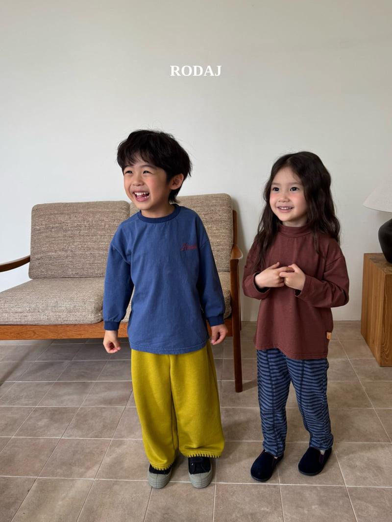 Roda J - Korean Children Fashion - #kidsstore - Core Mock Neck Tee - 9
