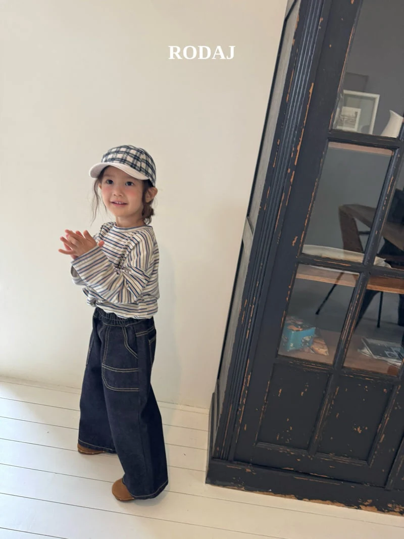 Roda J - Korean Children Fashion - #kidsstore - Pig Line Tee - 5