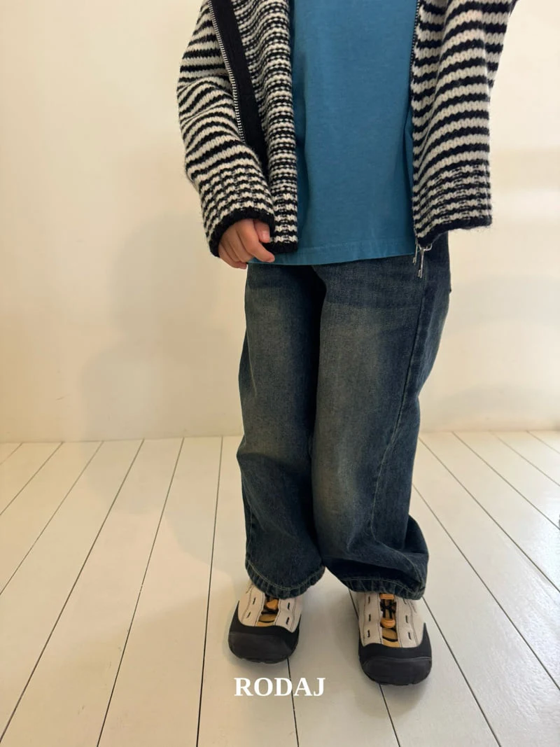 Roda J - Korean Children Fashion - #kidsshorts - 376 Denim Pants - 4