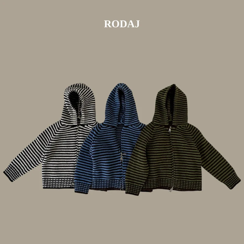 Roda J - Korean Children Fashion - #kidsstore - Rhythm Hooded Knit