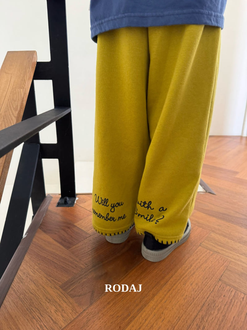 Roda J - Korean Children Fashion - #kidsstore - Smile Pants - 8