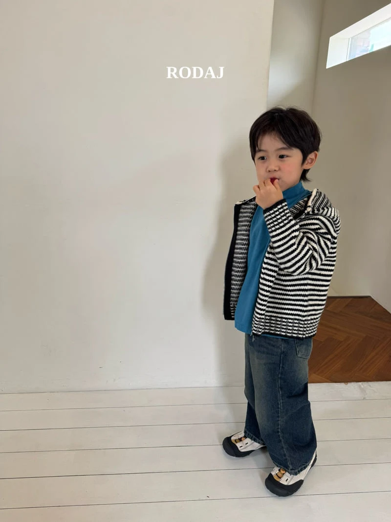 Roda J - Korean Children Fashion - #kidzfashiontrend - 376 Denim Pants - 5
