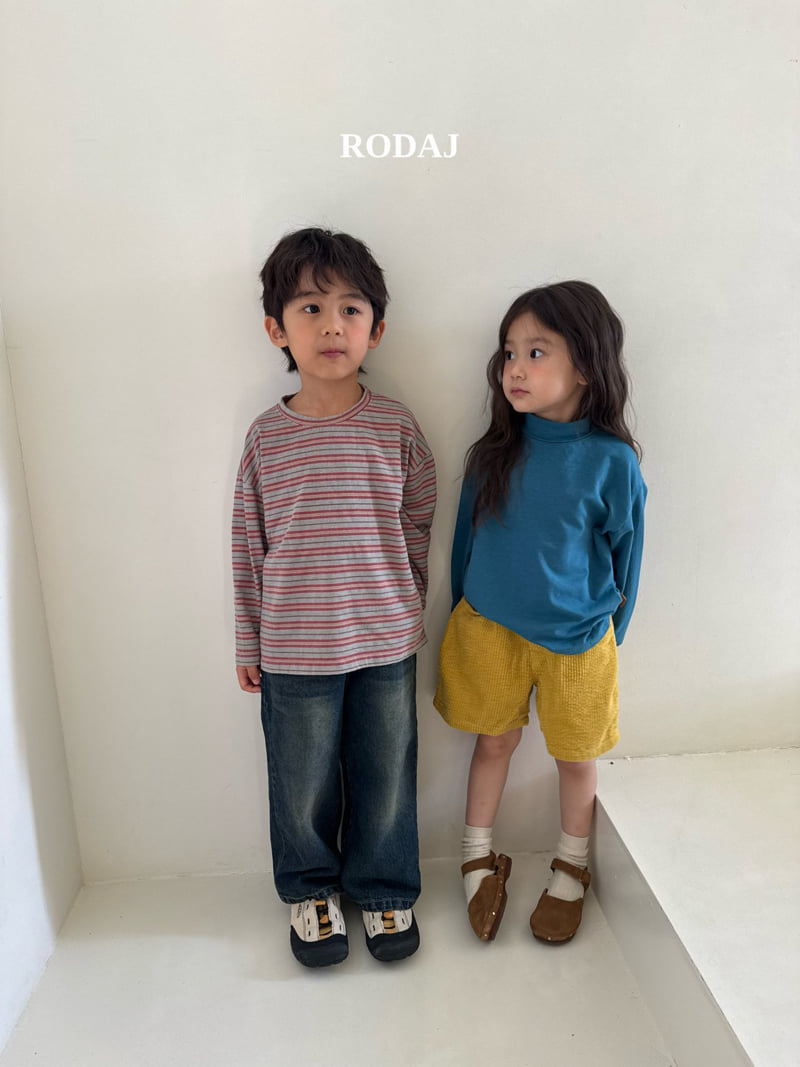 Roda J - Korean Children Fashion - #littlefashionista - Core Mock Neck Tee - 12
