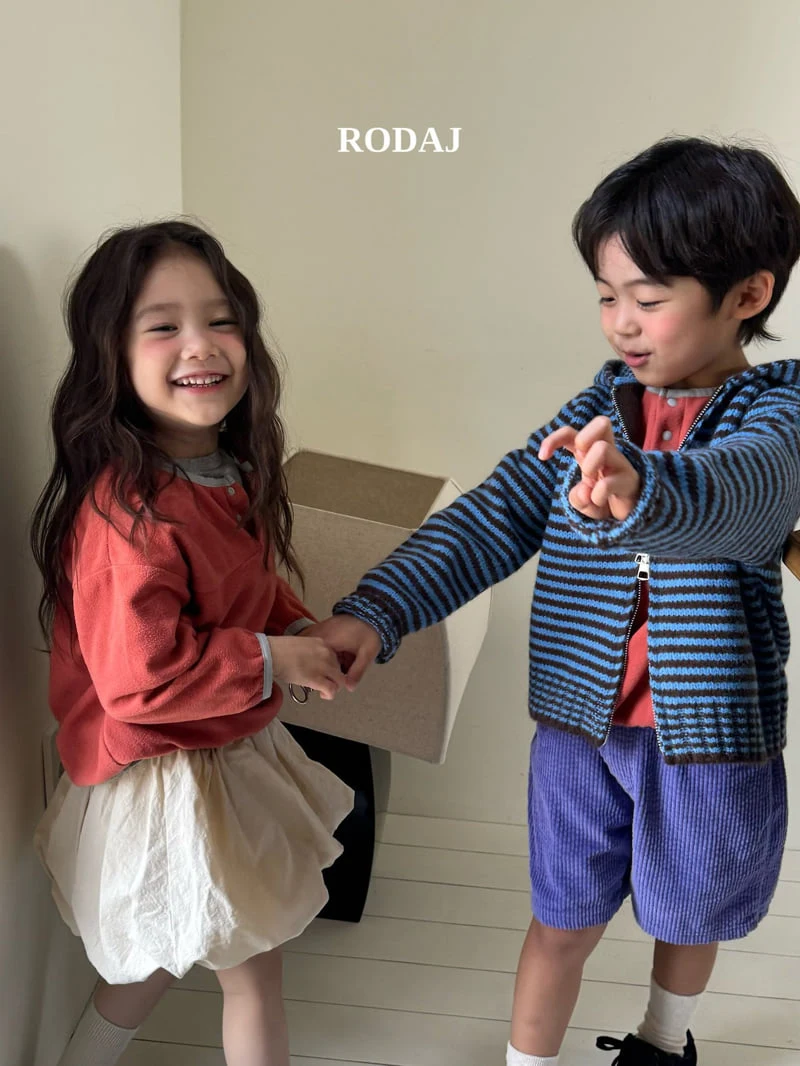 Roda J - Korean Children Fashion - #Kfashion4kids - Rhythm Hooded Knit - 4