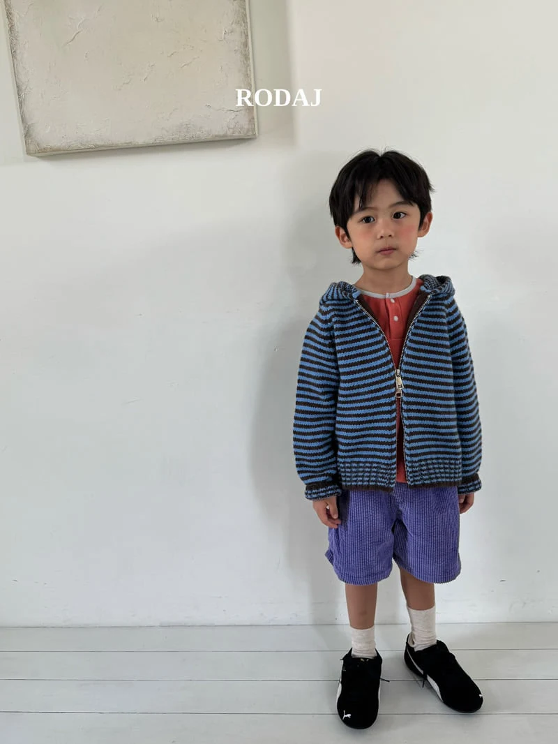 Roda J - Korean Children Fashion - #magicofchildhood - Rhythm Hooded Knit - 5