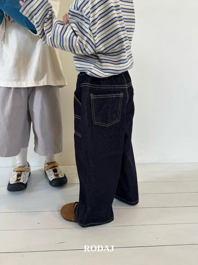 Roda J - Korean Children Fashion - #prettylittlegirls - 375 Denim Pants - 3