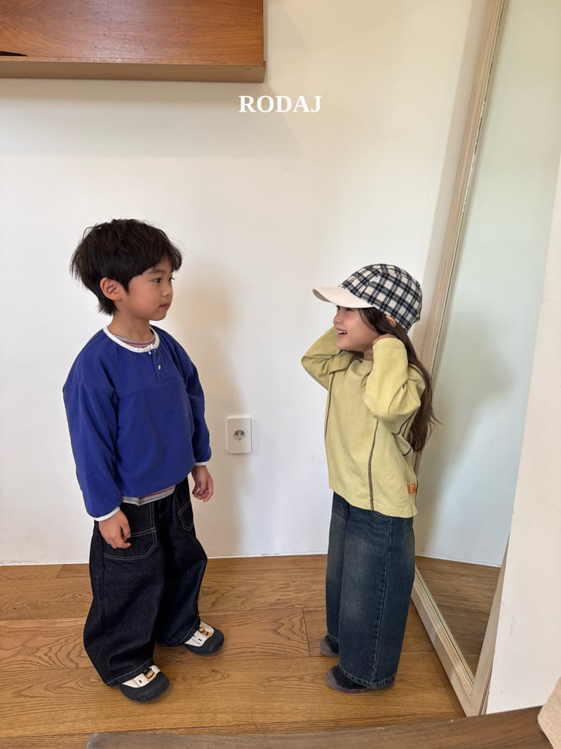 Roda J - Korean Children Fashion - #toddlerclothing - 376 Denim Pants - 12