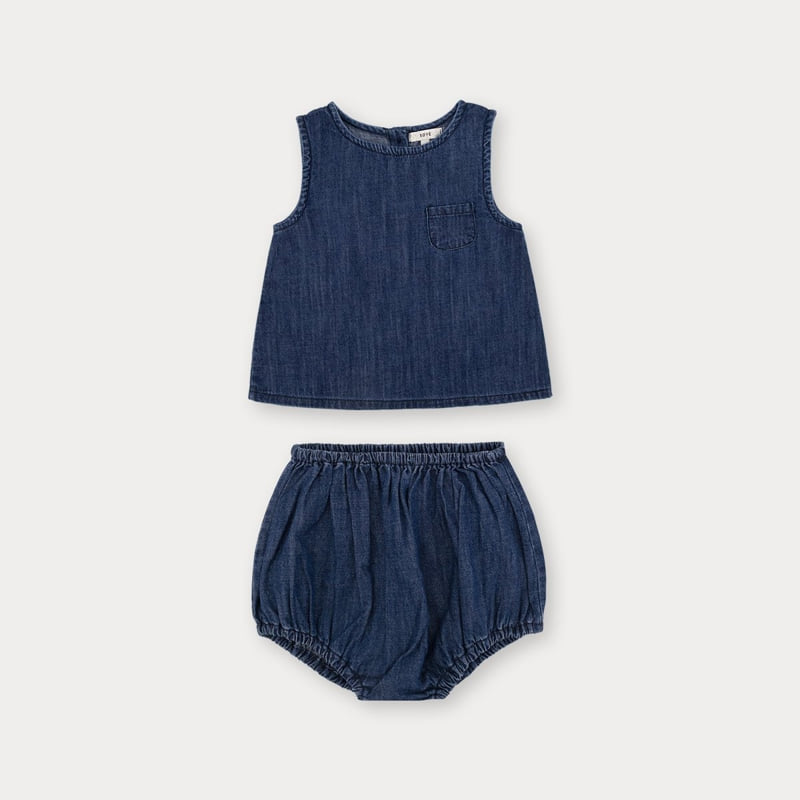 Soye - Korean Baby Fashion - #babyboutique - Bebe Hecni Bloomer Set