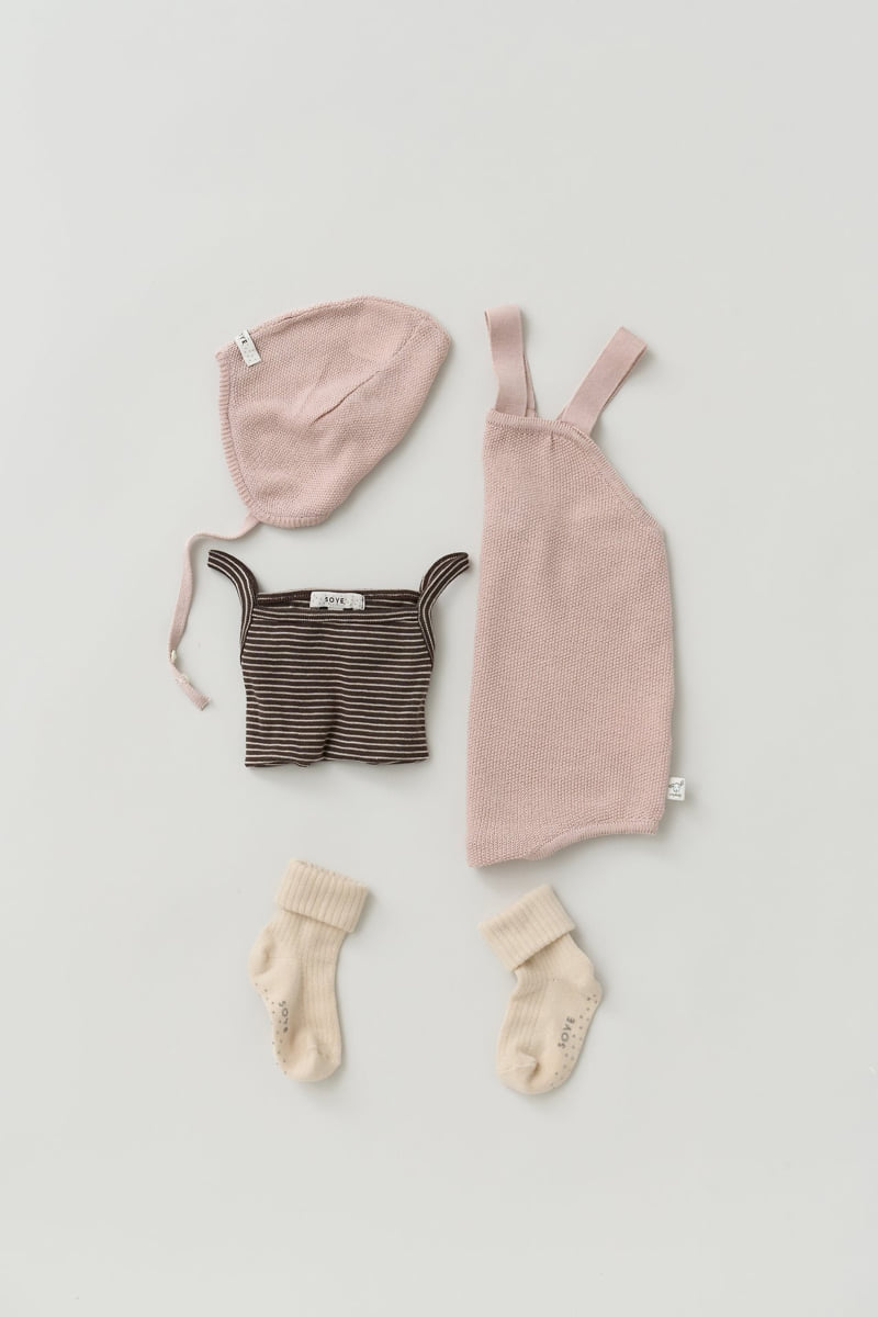 Soye - Korean Baby Fashion - #babyboutique - Bebe Suspender Suit - 11