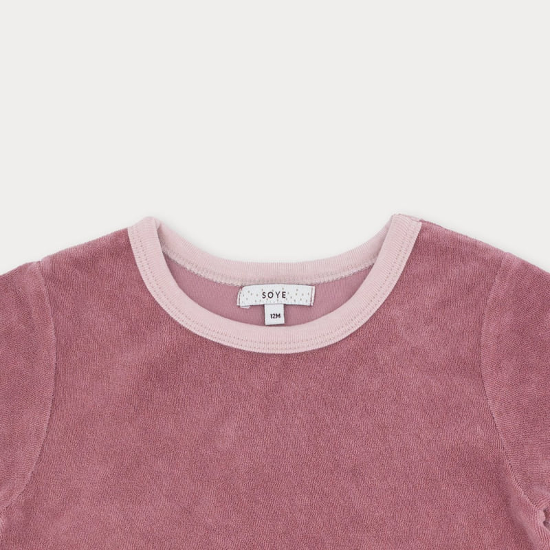 Soye - Korean Baby Fashion - #babyboutiqueclothing - Bebe Terry Romper - 4