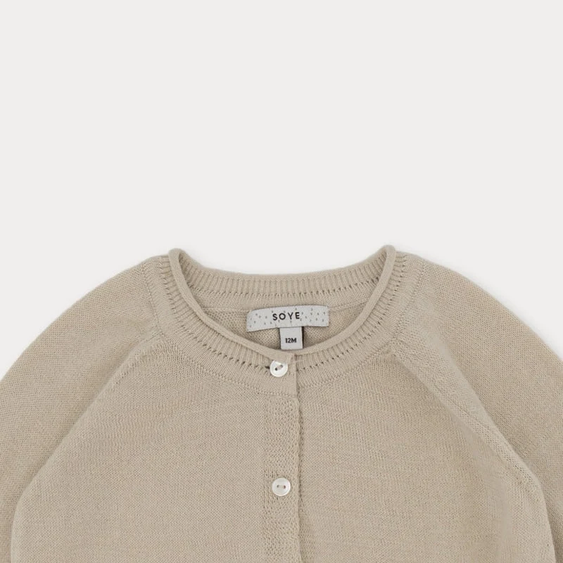 Soye - Korean Baby Fashion - #babyoninstagram - Bebe Tony Cardigan - 5