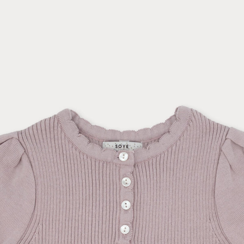 Soye - Korean Baby Fashion - #babyootd - Bebe Lulu Shirring Knit - 3