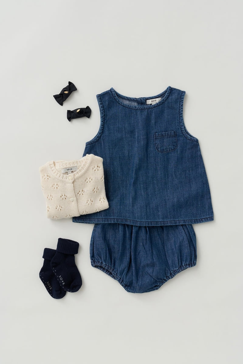 Soye - Korean Baby Fashion - #babyoutfit - Bebe Hecni Bloomer Set - 10