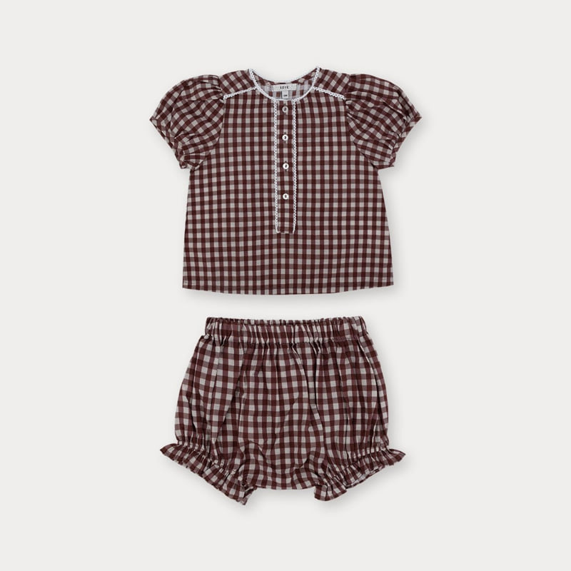 Soye - Korean Baby Fashion - #babyoutfit - Bebe Mark Set - 9