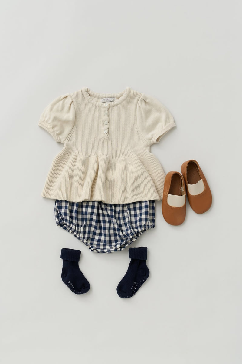Soye - Korean Baby Fashion - #babywear - Bebe Lulu Shirring Knit - 6