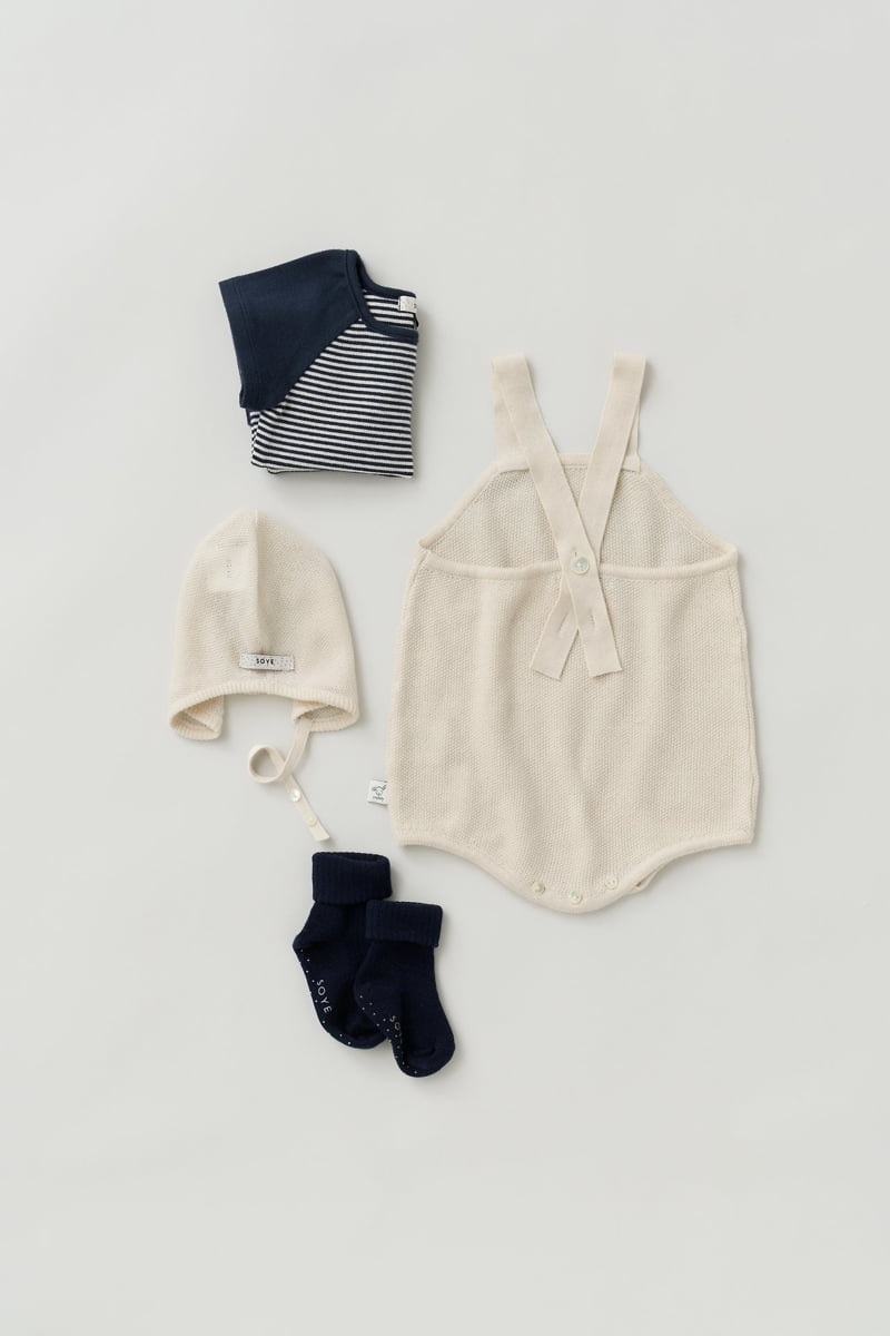 Soye - Korean Baby Fashion - #onlinebabyshop - Bebe Suspender Suit - 9