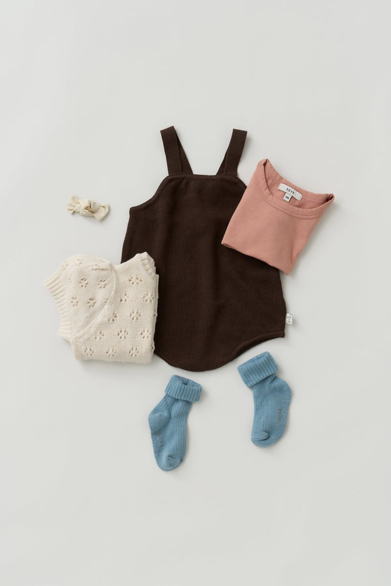 Soye - Korean Baby Fashion - #smilingbaby - Bebe Suspender Suit - 10