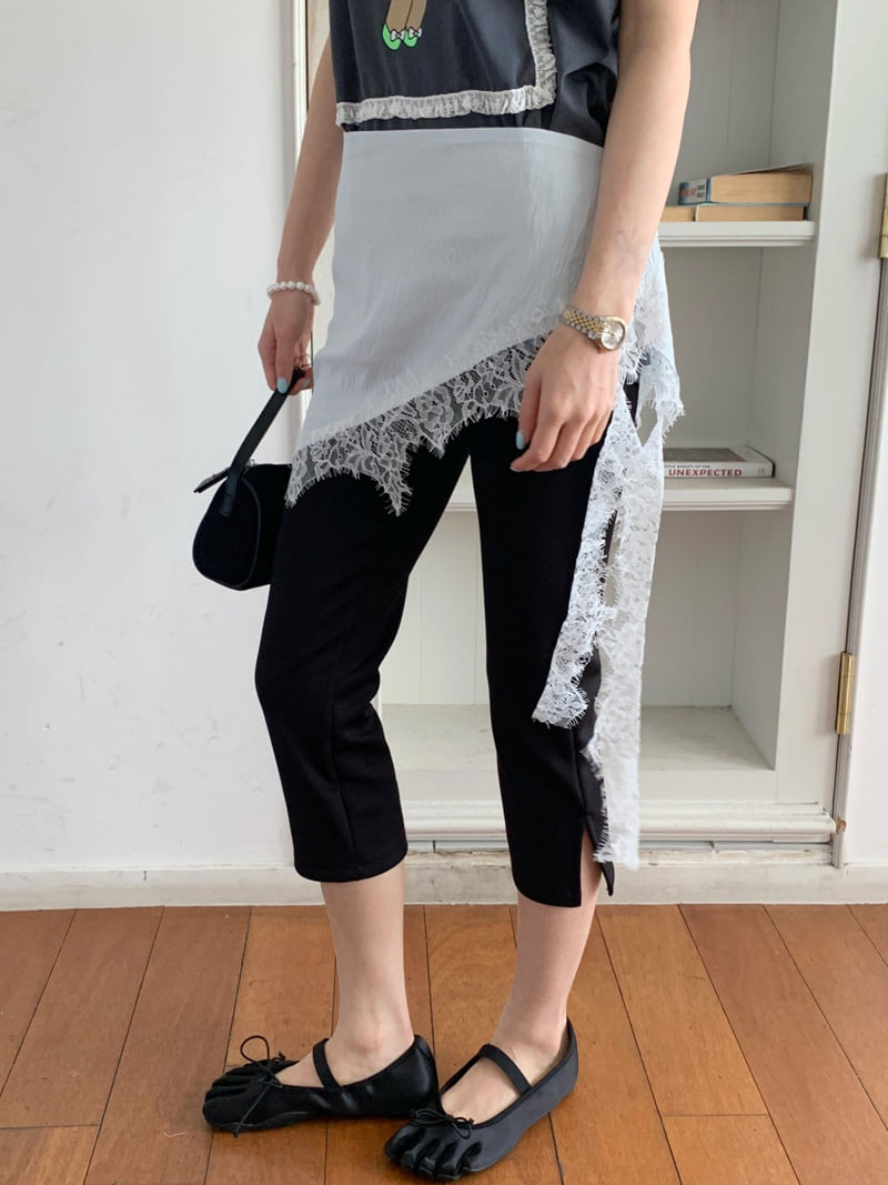 Tarabymotion - Korean Women Fashion - #momslook - Capri Pants - 10