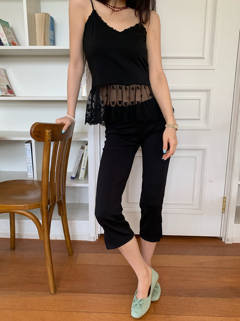 Tarabymotion - Korean Women Fashion - #momslook - Capri Pants - 6