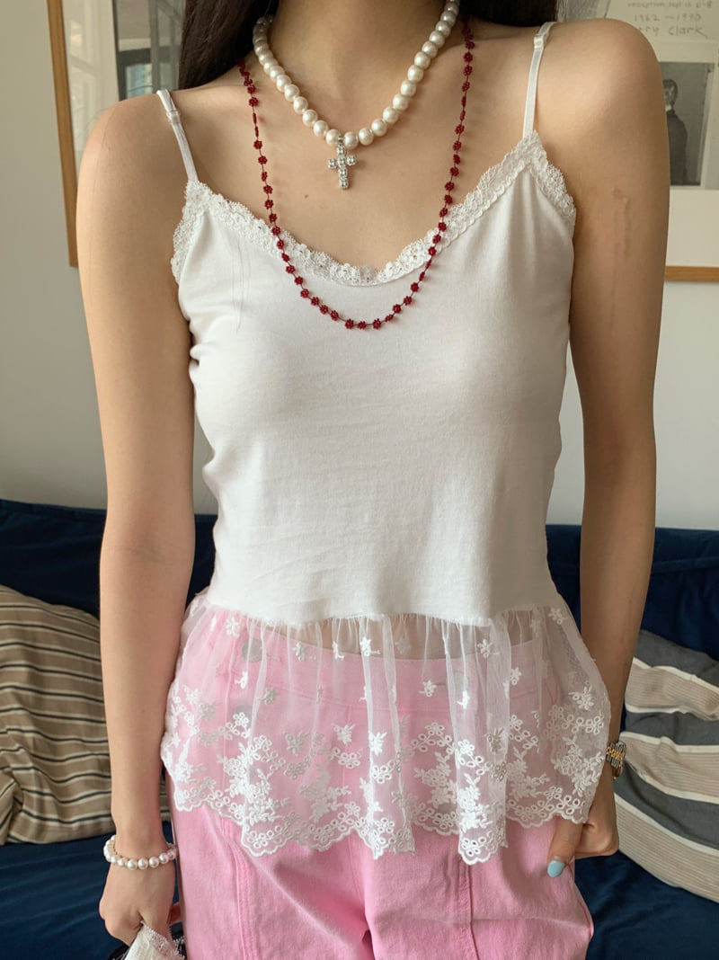Tarabymotion - Korean Women Fashion - #momslook - Layered Necklace - 11