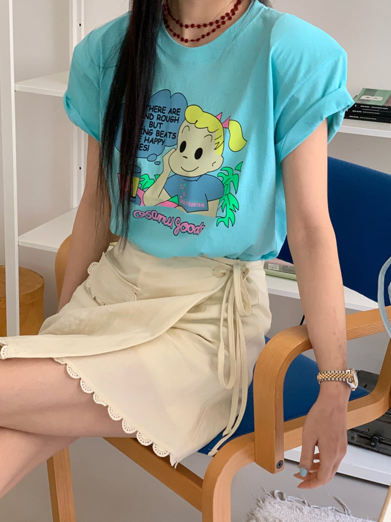 Tarabymotion - Korean Women Fashion - #momslook - Pocket Wrap Skirt - 11