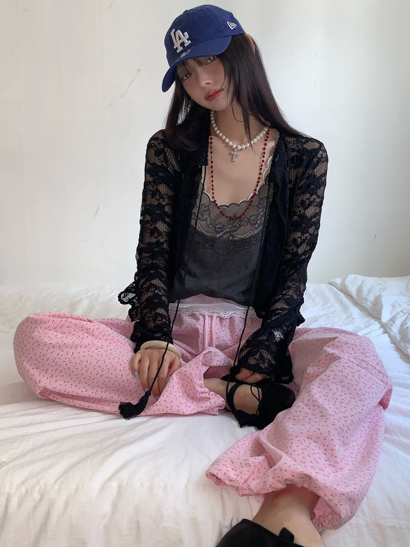 Tarabymotion - Korean Women Fashion - #momslook - Bella Lace Cardigan - 11
