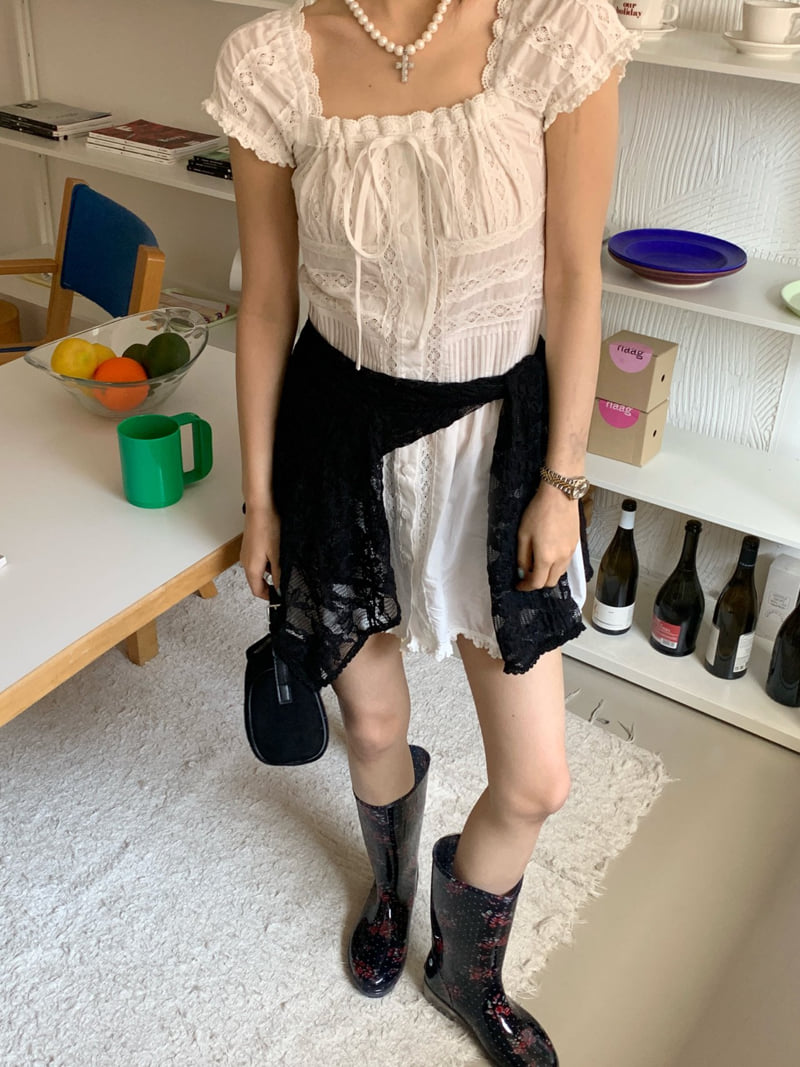 Tarabymotion - Korean Women Fashion - #momslook - Bella Lace Cardigan - 7