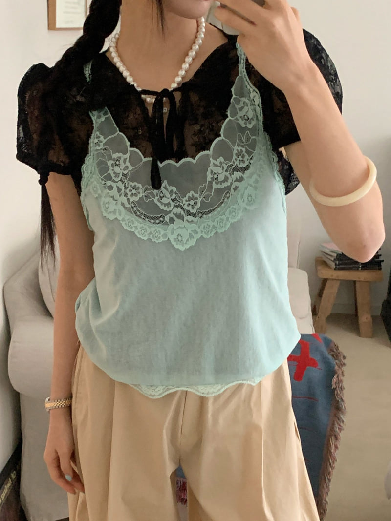 Tarabymotion - Korean Women Fashion - #momslook - Triple Necklace - 8
