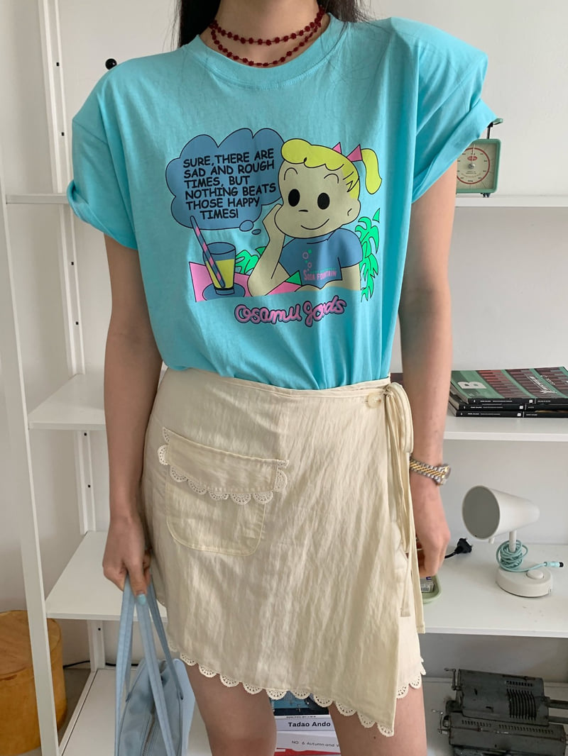 Tarabymotion - Korean Women Fashion - #momslook - Think Pad Tee - 6