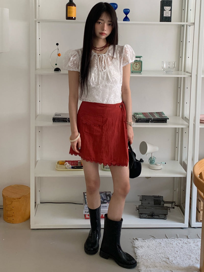 Tarabymotion - Korean Women Fashion - #momslook - Petite Blouse - 5