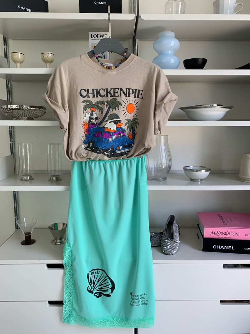 Tarabymotion - Korean Women Fashion - #momslook - Chicken Pie Tee - 10