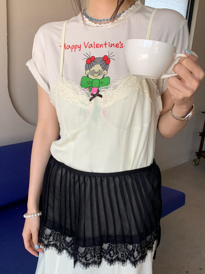 Tarabymotion - Korean Women Fashion - #momslook - Valentine Tee - 8