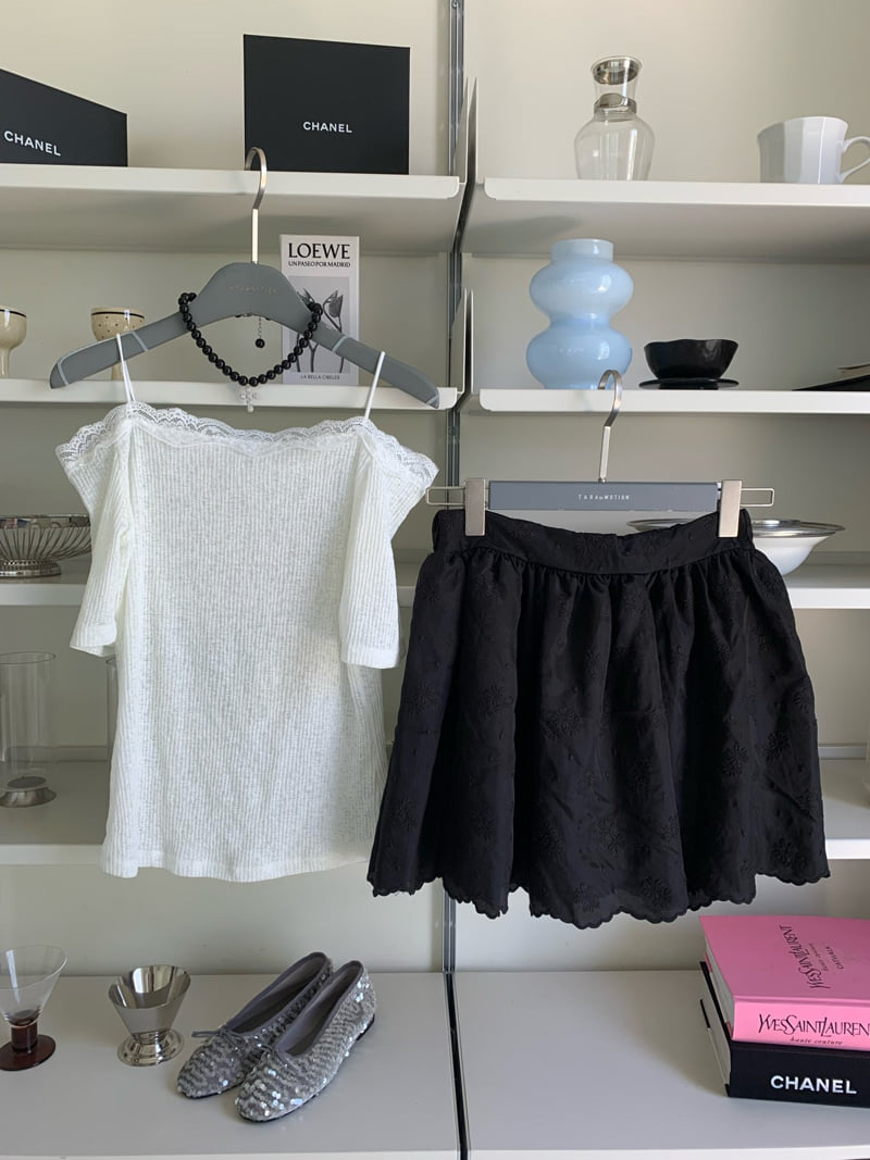 Tarabymotion - Korean Women Fashion - #momslook - Shine Skirt - 11