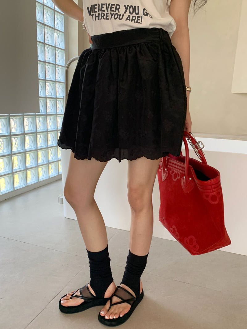 Tarabymotion - Korean Women Fashion - #momslook - Shine Skirt - 9