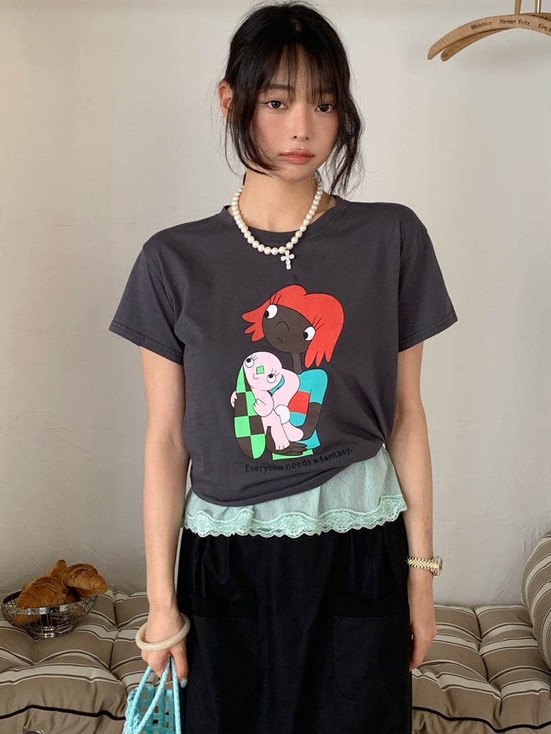 Tarabymotion - Korean Women Fashion - #momslook - Needs Tee - 10