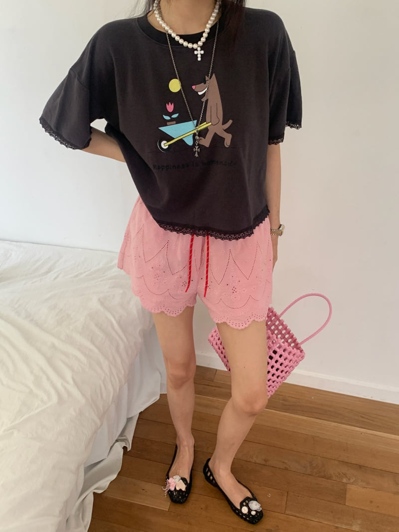 Tarabymotion - Korean Women Fashion - #momslook - Cart Tee - 3
