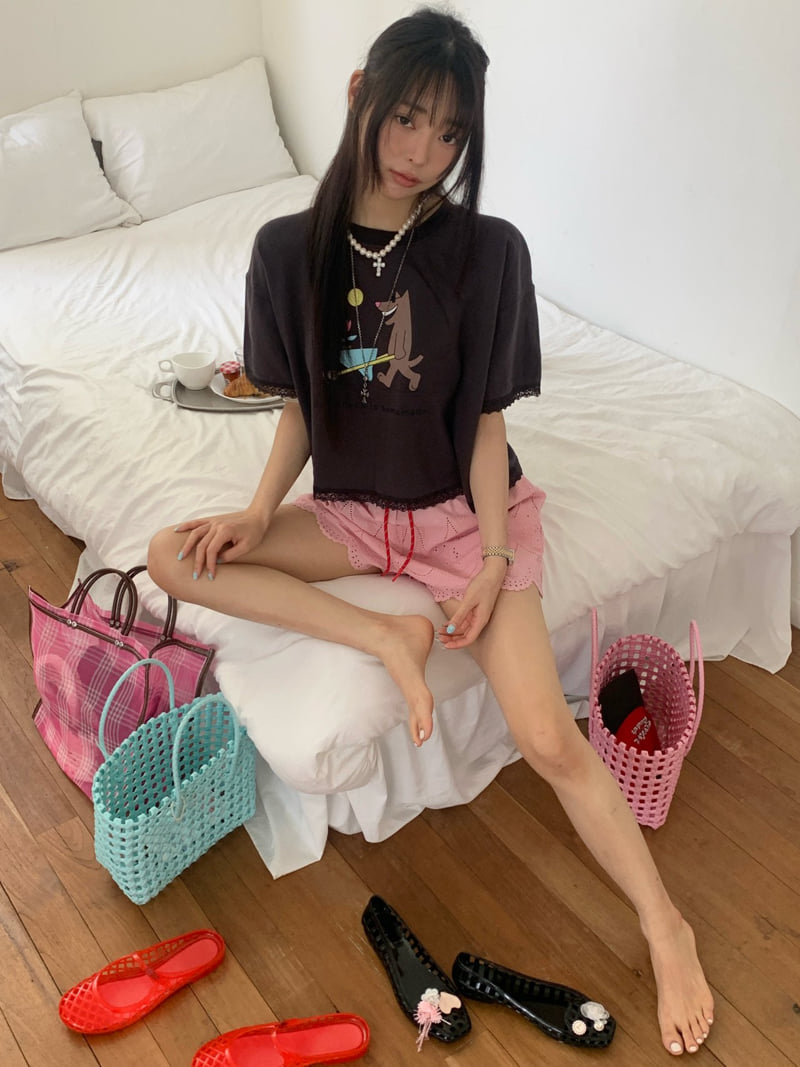 Tarabymotion - Korean Women Fashion - #momslook - Cart Tee - 7