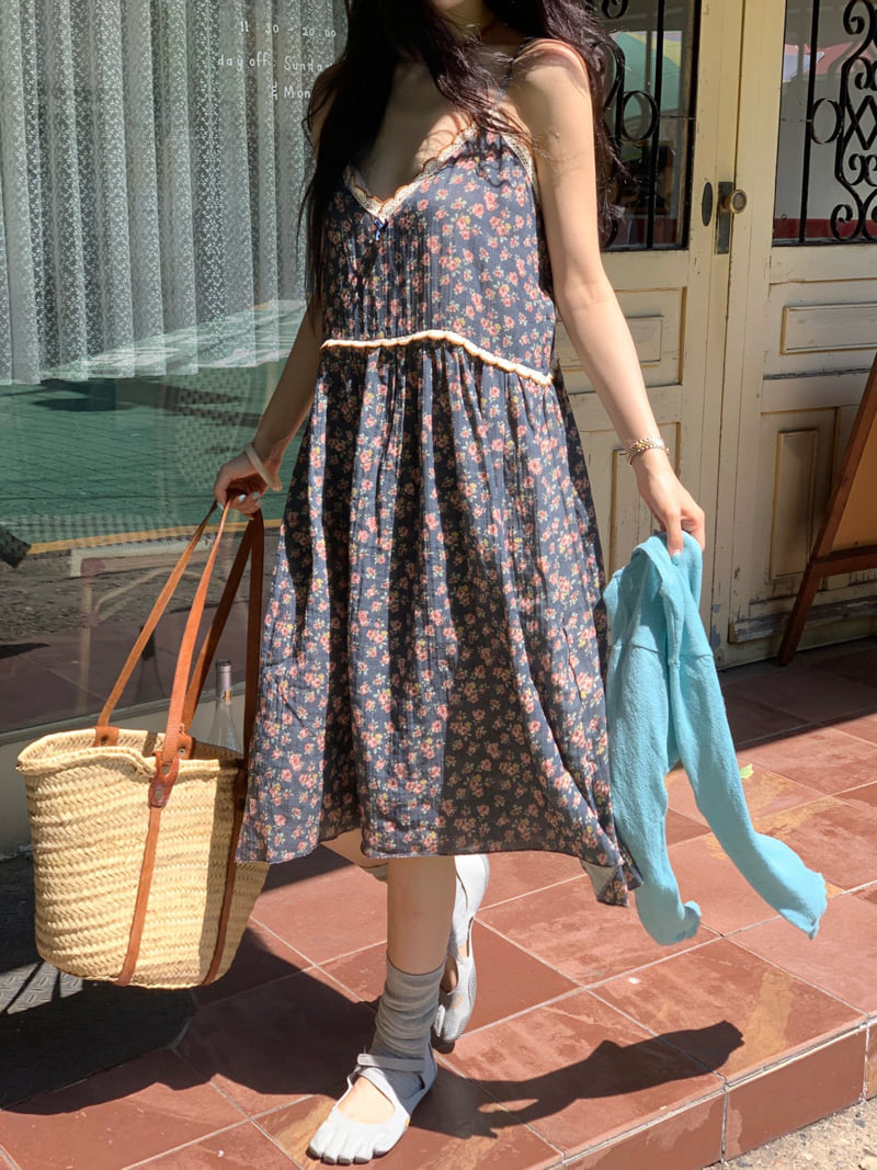 Tarabymotion - Korean Women Fashion - #momslook - Rose Combo One-piece - 10