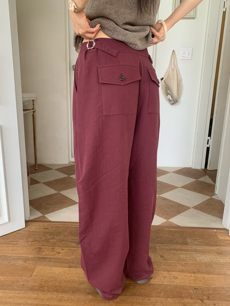 Tarabymotion - Korean Women Fashion - #momslook - Free Fit Pants - 3
