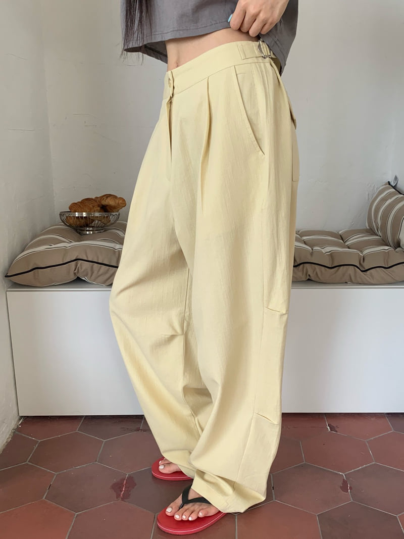 Tarabymotion - Korean Women Fashion - #momslook - Free Fit Pants - 7