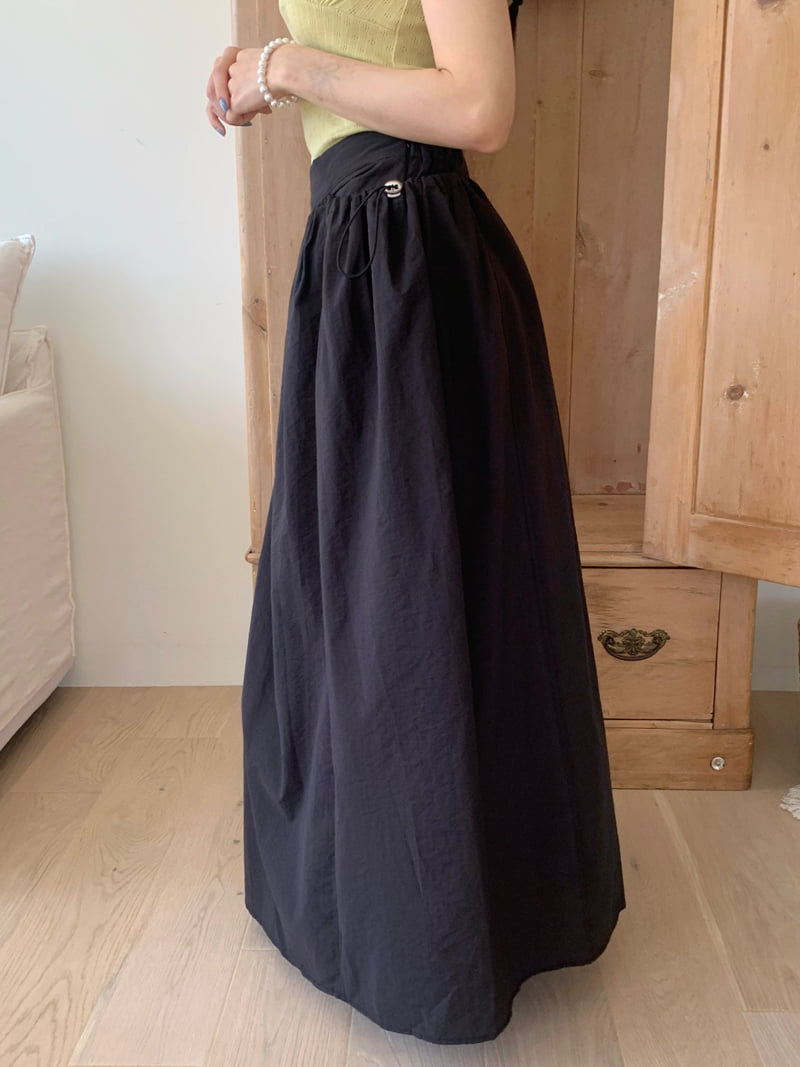 Tarabymotion - Korean Women Fashion - #momslook - Puff Long Skirt - 11