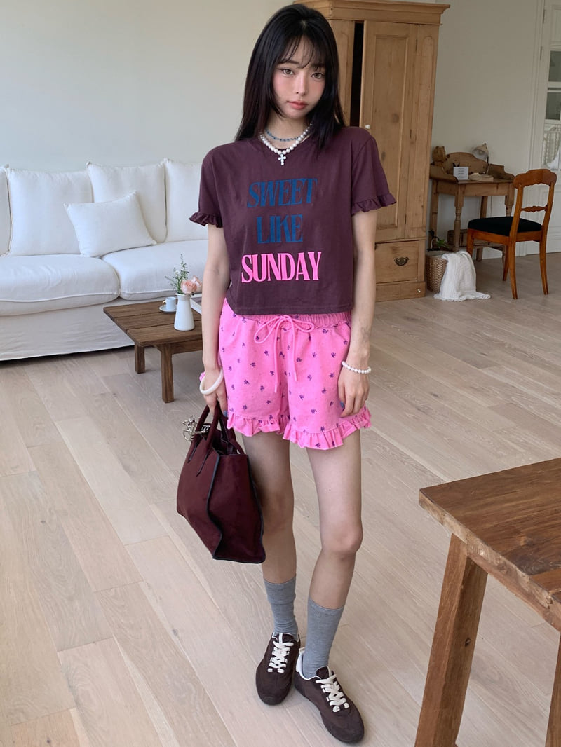 Tarabymotion - Korean Women Fashion - #womensfashion - Sunny Tee - 4